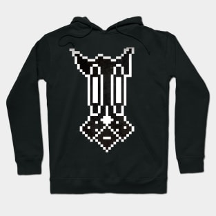 Pixel Ghost Dog Hoodie